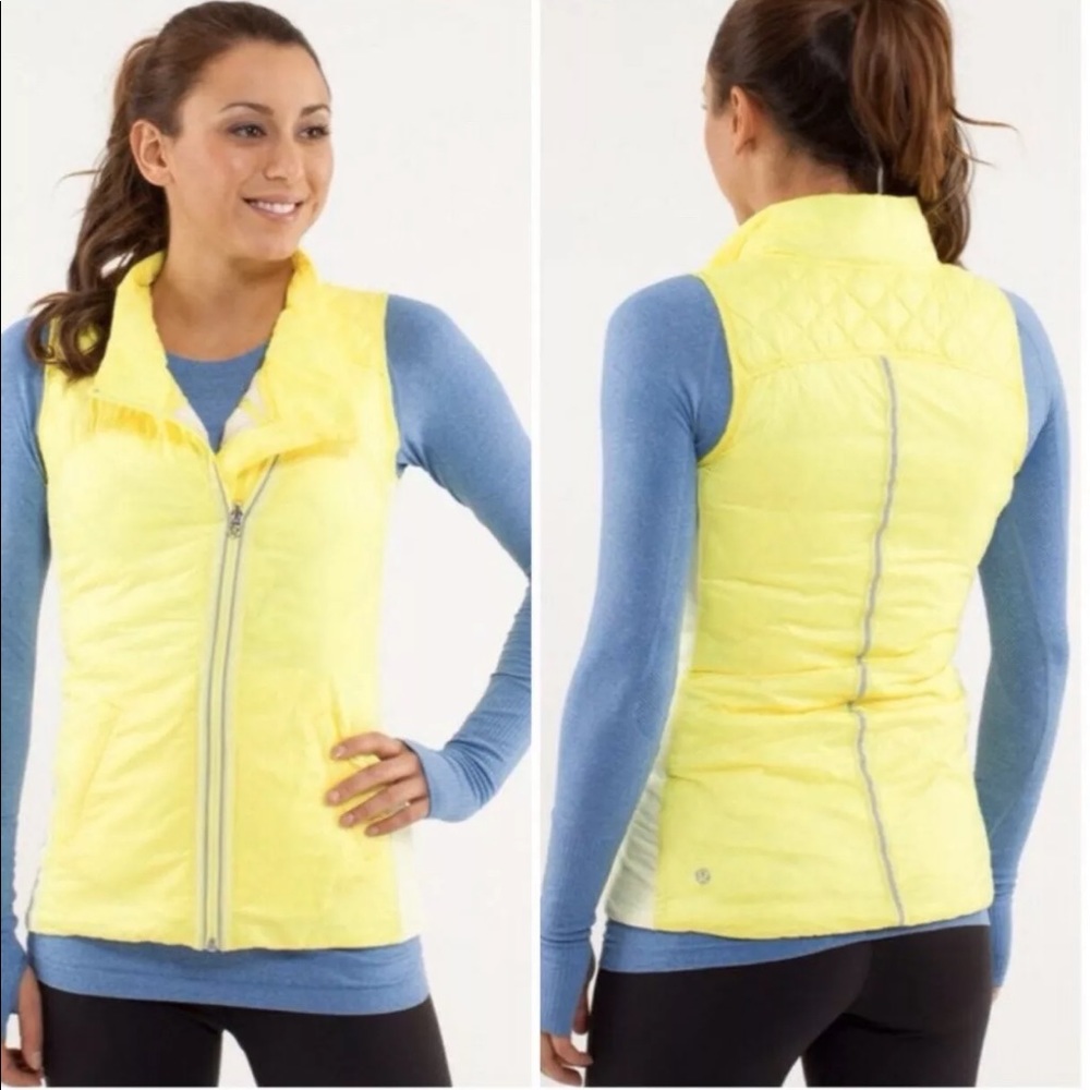 Lululemon what the fluff vest, reversible!